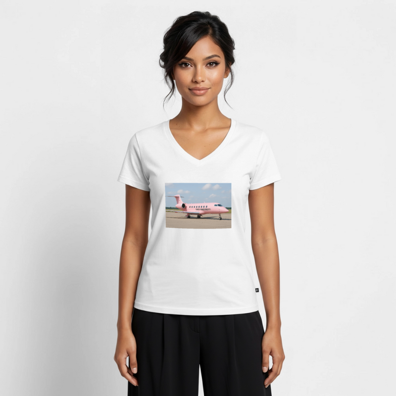 Freiheit über den Wolken - Damen T-Shirt (V)