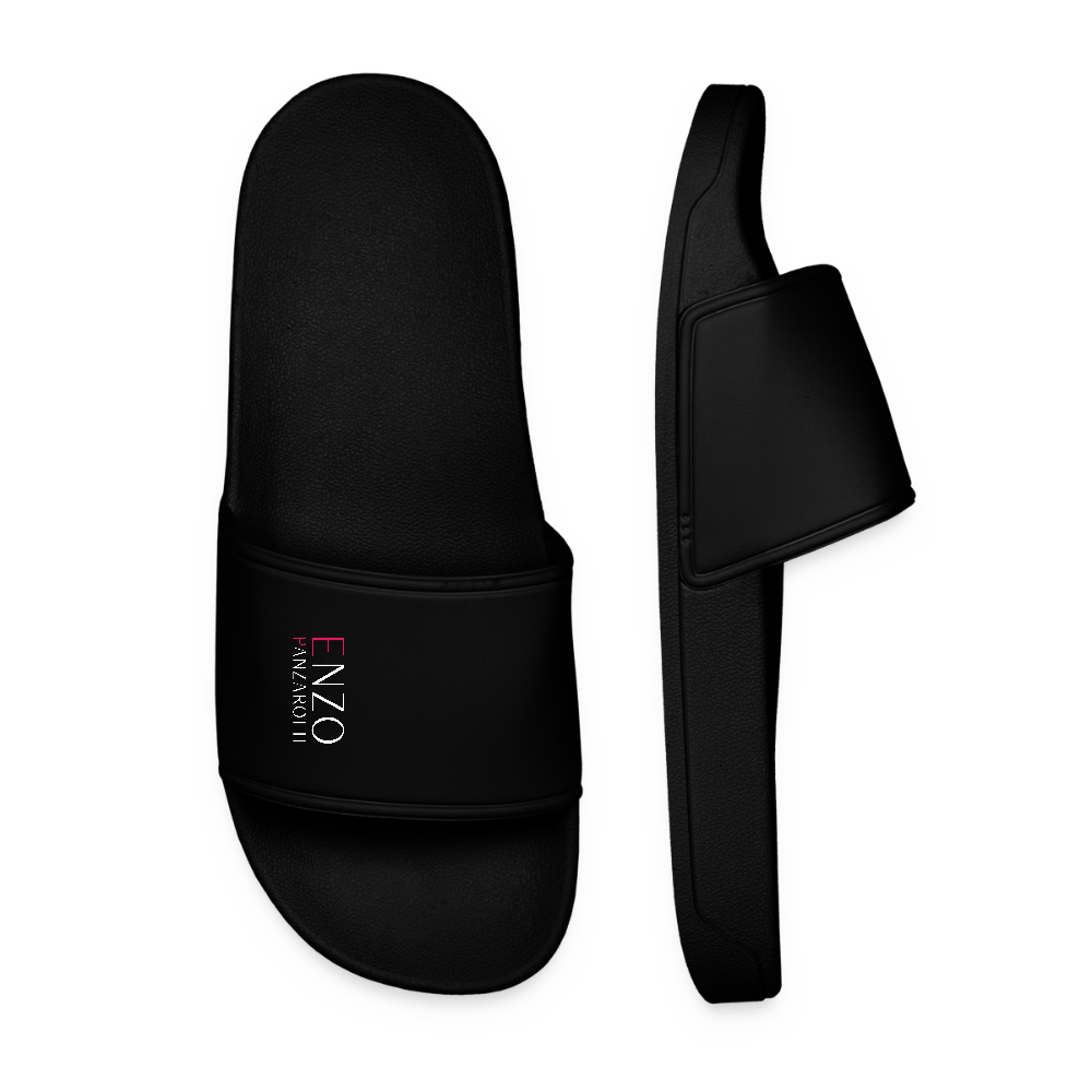 Badelatschen Enzo Panzarotti Simple Black - Schwarz